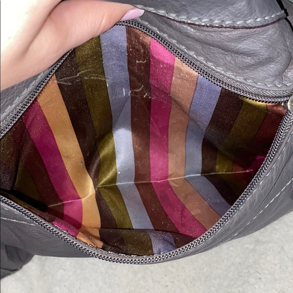 Gray leather Tiganello Purse - Picture 6 of 11